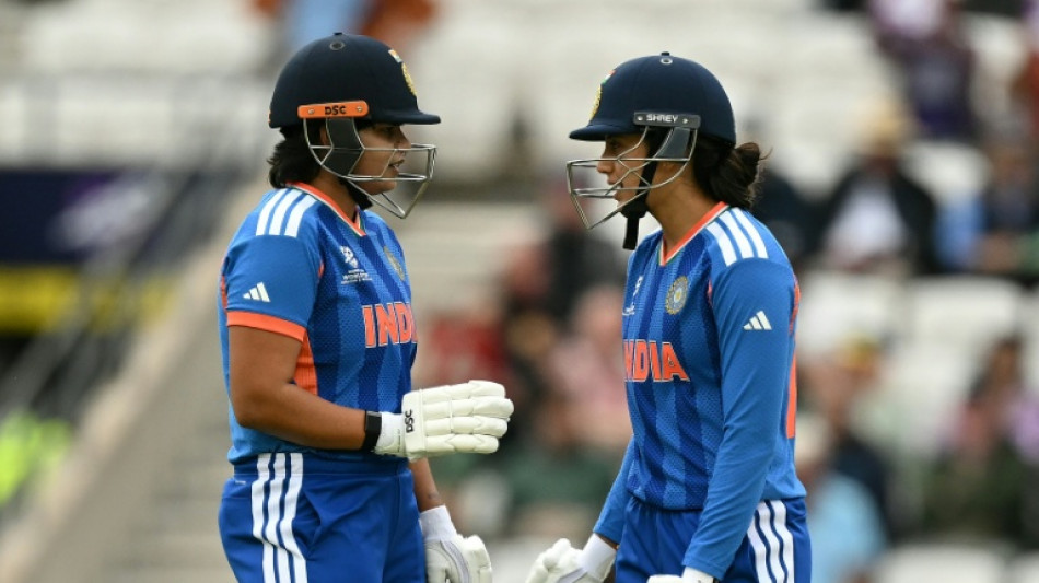  Mandhana stars in India rout of Netherlands at Women's T20 World Cup 