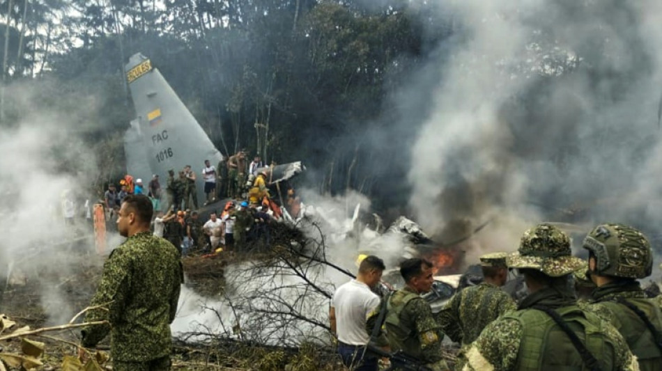  Colombia military aircraft crashes with 125 aboard, many feared dead 
