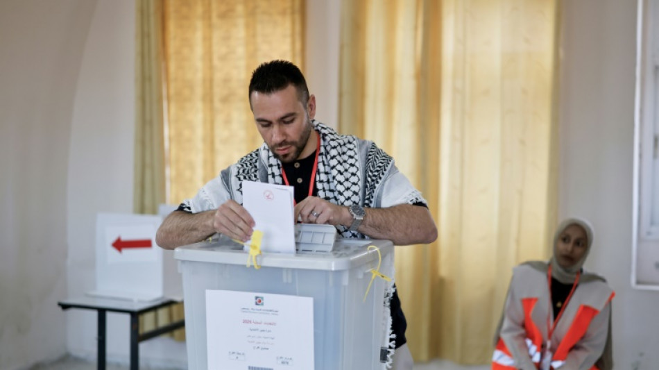  Des Palestiniens ont vot&eacute; aux municipales, premier scrutin depuis la guerre &agrave; Gaza 