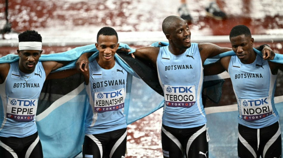Athl&eacute;tisme: les Relais mondiaux au Botswana, terre d'or et de diamants du sprint