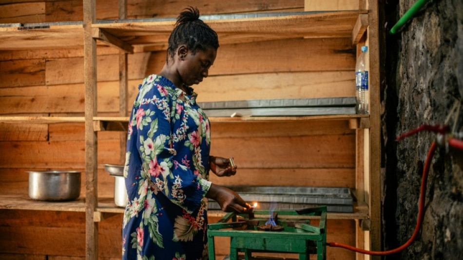  Biogas helps cut bills, deforestation in east DR Congo 