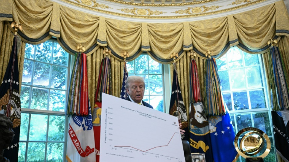  Trump apresenta dados econômicos alternativos 