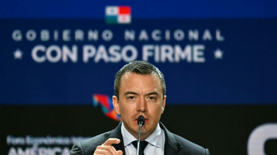  Noboa espera superar crise diplom&aacute;tica com Col&ocirc;mbia ap&oacute;s elei&ccedil;&otilde;es presidenciais 