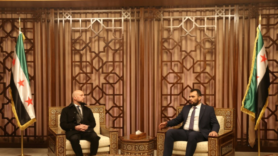 Syrie: le nouveau dirigeant rencontre des repr&eacute;sentants du gouvernement libyen de l'ouest