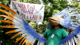 Ouverture du "Village de l'eau", &eacute;picentre de la lutte contre les "bassines"