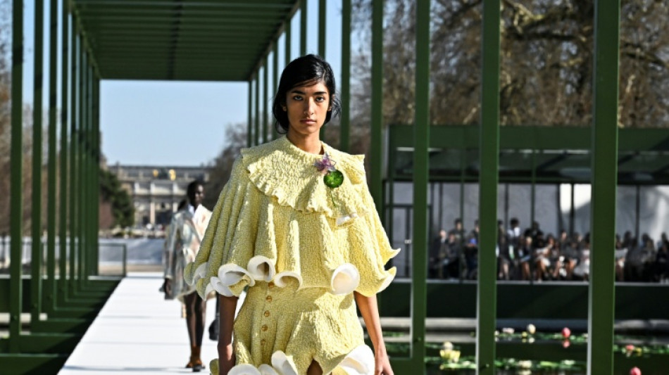  Anderson propone una colecci&oacute;n floral para Dior en la Semana de la Moda de Par&iacute;s 