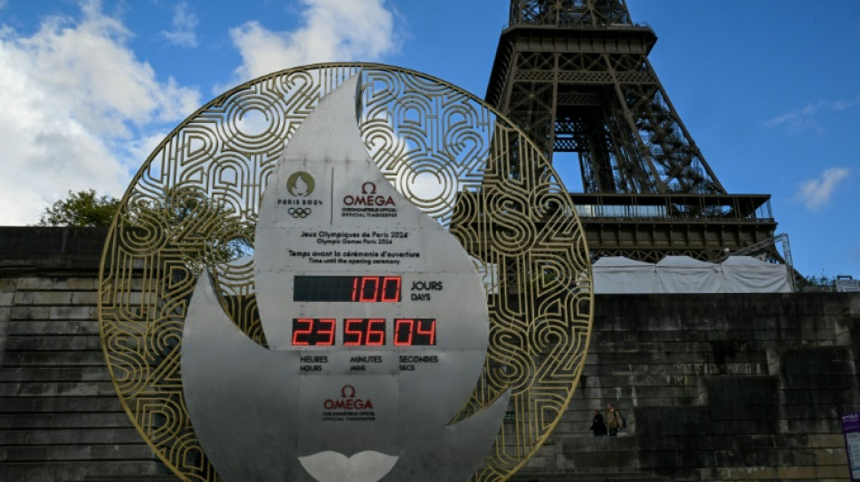 Cem dias para os Jogos de Paris-2024, uma contagem regressiva sob tens&atilde;o