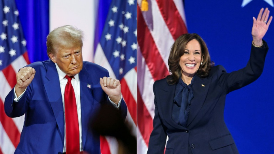 Trump bat le pav&eacute;, blitz m&eacute;diatique pour Harris