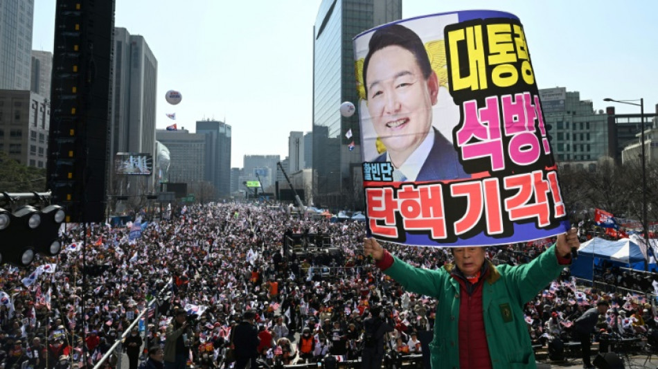 Cor&eacute;e du Sud : le pr&eacute;sident suspendu Yoon Suk Yeol sort de prison