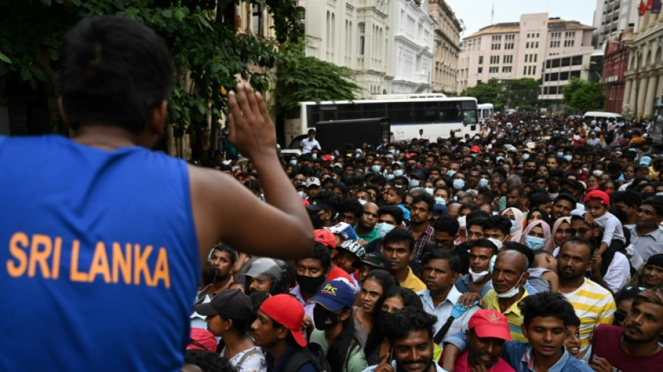 Le président du Sri Lanka bloqué à l'aéroport de Colombo
