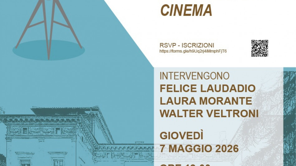  Ai Lincei 'Ricorderemo il mondo attraverso il cinema' con Sastri, Morante e Laudadio 