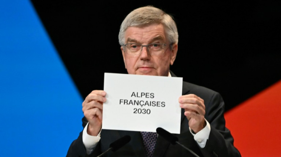 Le CIO attribue "sous conditions" les JO-2030 aux Alpes fran&ccedil;aises 
