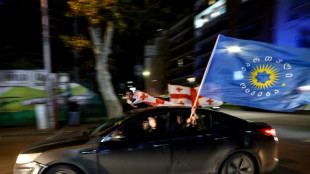 Georgiens pro-europäische Opposition weist "gefälschte" Wahlergebnisse zurück