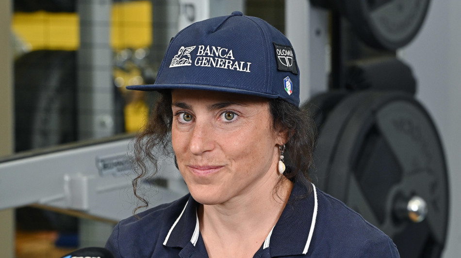 Brignone 'lavoro sodo, ma non so ancora quando torner&ograve;'