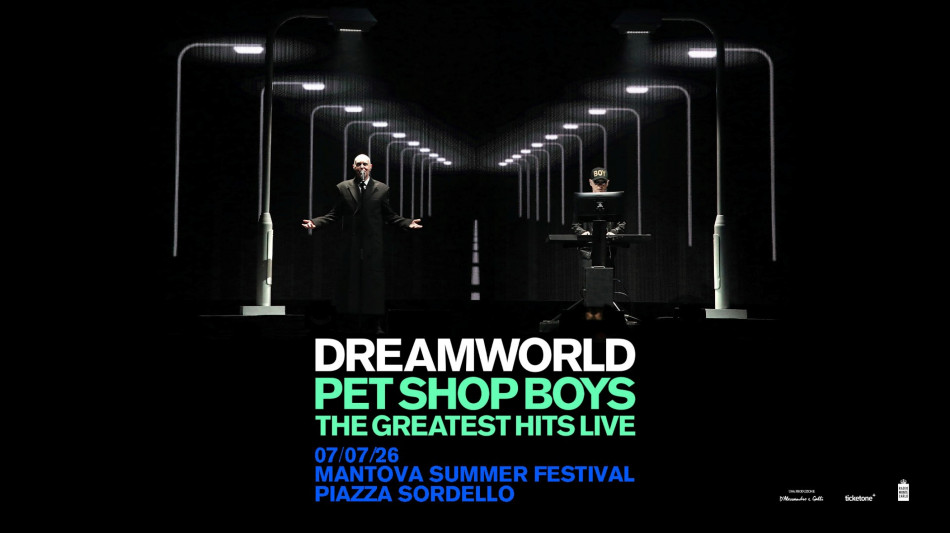  I Pet Shop Boys in concerto a Mantova a luglio 