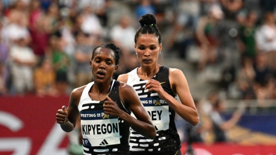 Kenya's Faith Kipyegon sets new women's 5,000m world record