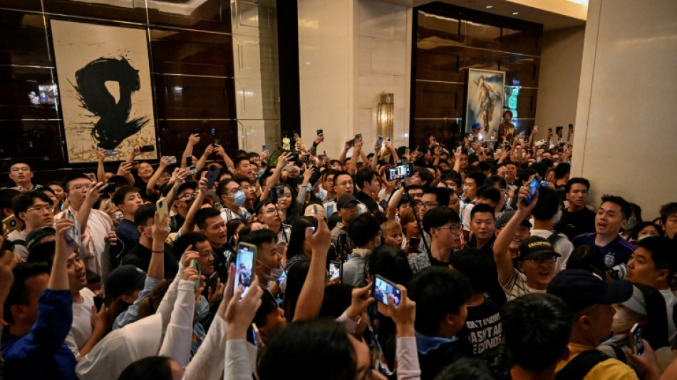 Chinese superfan books into Messi hotel for glimpse of hero