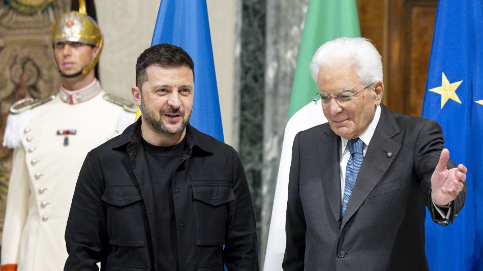 Mattarella, da Roma messaggio chiaro, Kiev non &egrave; sola