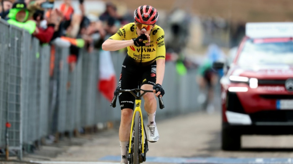  Tour d'Italie: Jonas Vingegaard s'impose en solitaire lors de la premi&egrave;re arriv&eacute;e au sommet 
