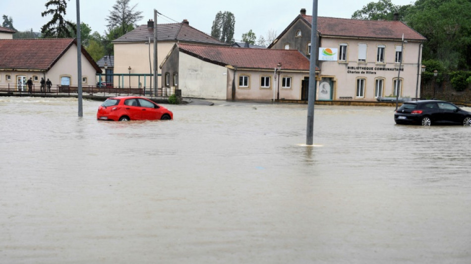 Intempéries: la Moselle en vigilance rouge crues, hauteur record