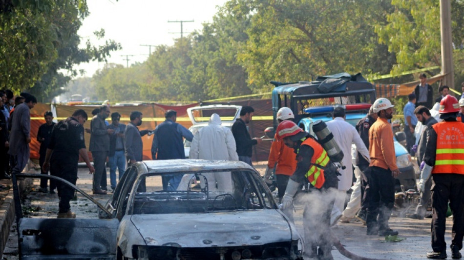  Pakistani Taliban claim deadly suicide attack in Islamabad 