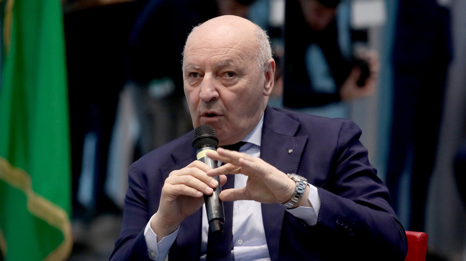  Marotta esalta il modello Inter 'e ora la Champions, mi manca' 