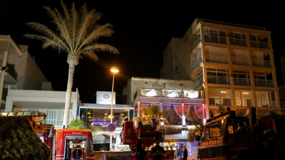 Quatre morts dans l'effondrement d'un restaurant aux Bal&eacute;ares