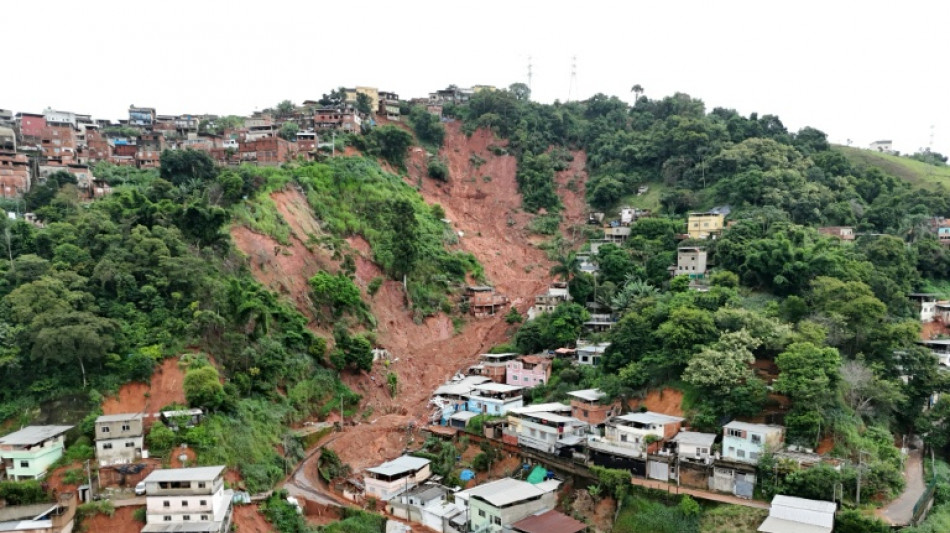  Con 55 muertos, retoman las b&uacute;squedas de desaparecidos tras las nuevas lluvias en el sureste de Brasil 