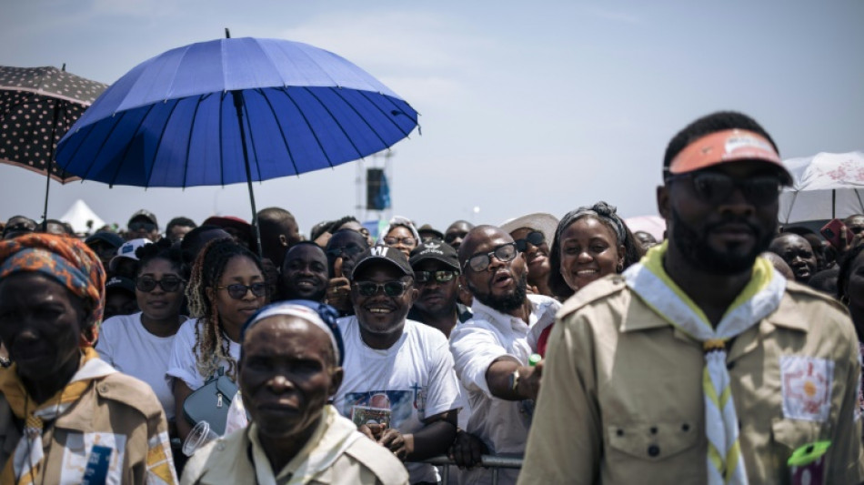 El sue&ntilde;o de la paz en RD Congo congrega a la multitud que acudi&oacute; a ver al papa