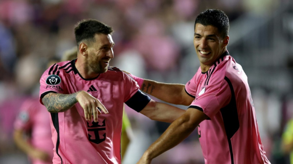 Inter Miami avan&ccedil;a &agrave;s quartas da Copa dos Campe&otilde;es da Concacaf com gols de Messi e Su&aacute;rez