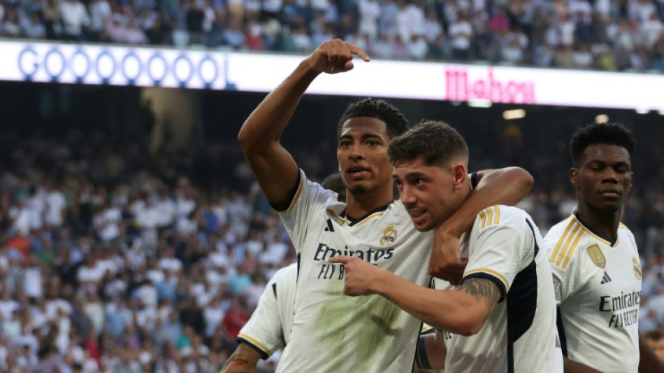 Bellingham strikes twice as Madrid hammer Osasuna