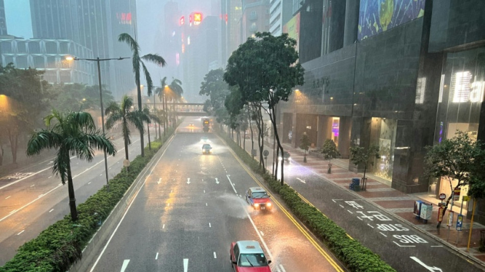  Hong Kong hit by flooding after flurry of rainstorm warnings 