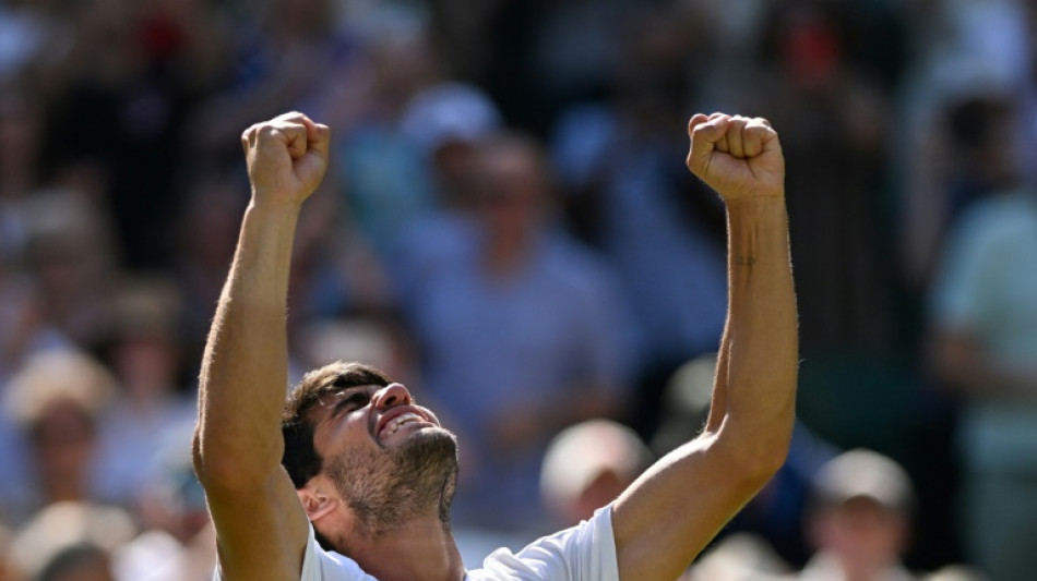 Tennis: Carlos Alcaraz se qualifie pour sa troisi&egrave;me finale d'affil&eacute;e &agrave; Wimbledon&nbsp;