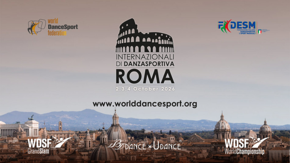  Danza sportiva: a Ostia il Grandslam, in gara 1.100 atleti da 51 paesi 