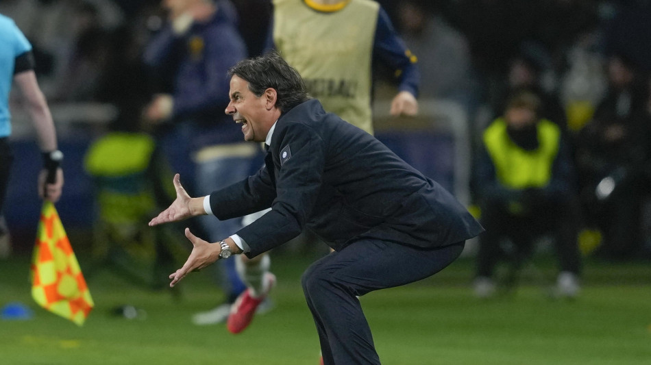  Champions: Inzaghi 'ho un po' di rammarico ma noi grande gara' 