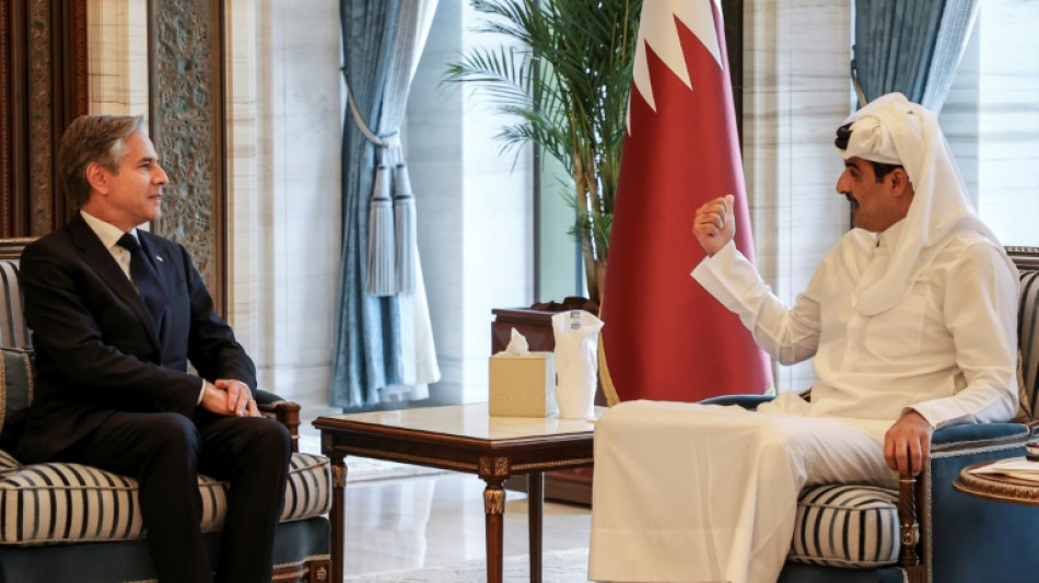 Blinken &agrave; Doha pour pousser &agrave; la conclusion d'une tr&ecirc;ve &agrave; Gaza
