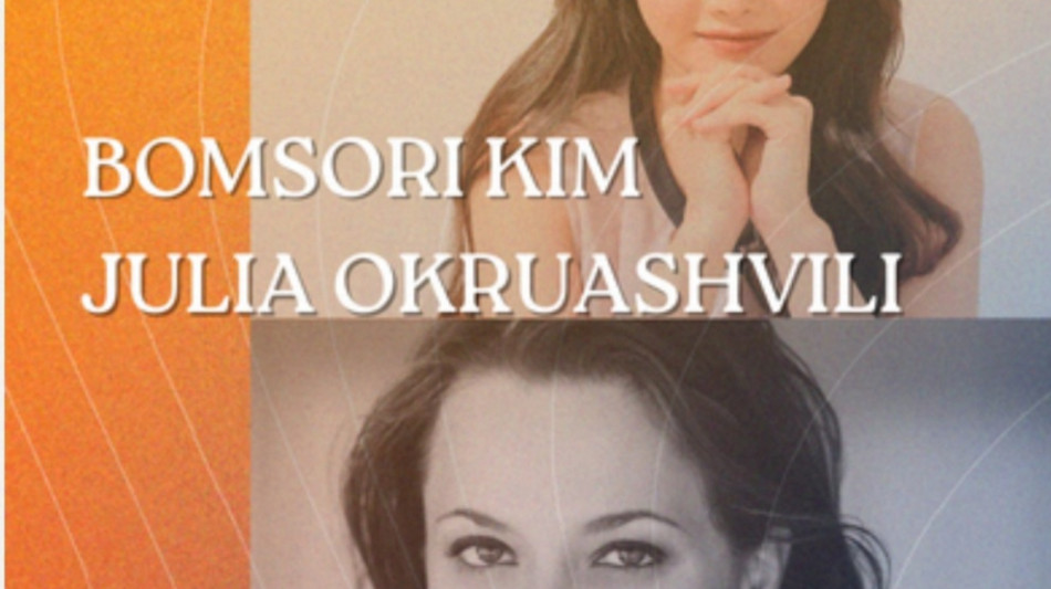 Da Beethoven a Wieniawski, il duo Bomsori-Okruashvili a Roma