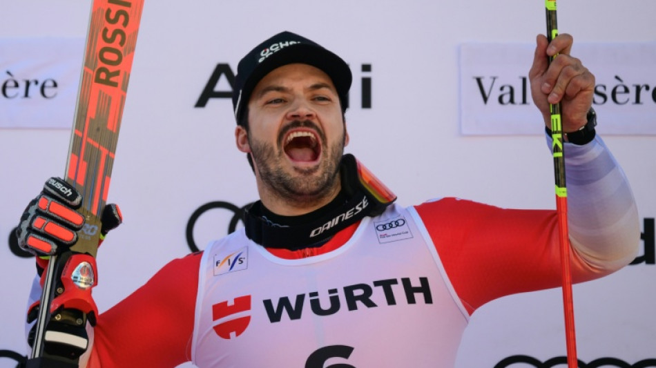 Ski: Meillard retrouve la victoire, triplé suisse à Val d'Isère