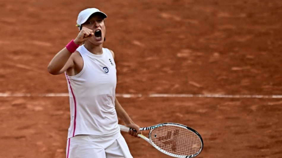 Swiatek puts French Open title on line against Muchova