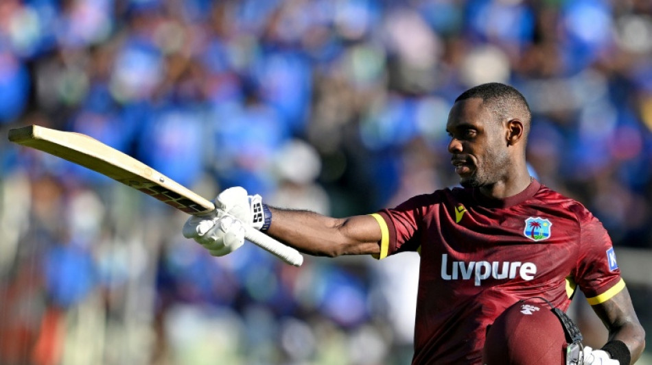  West Indies reach 295-7 after Greaves ton in India ODI 