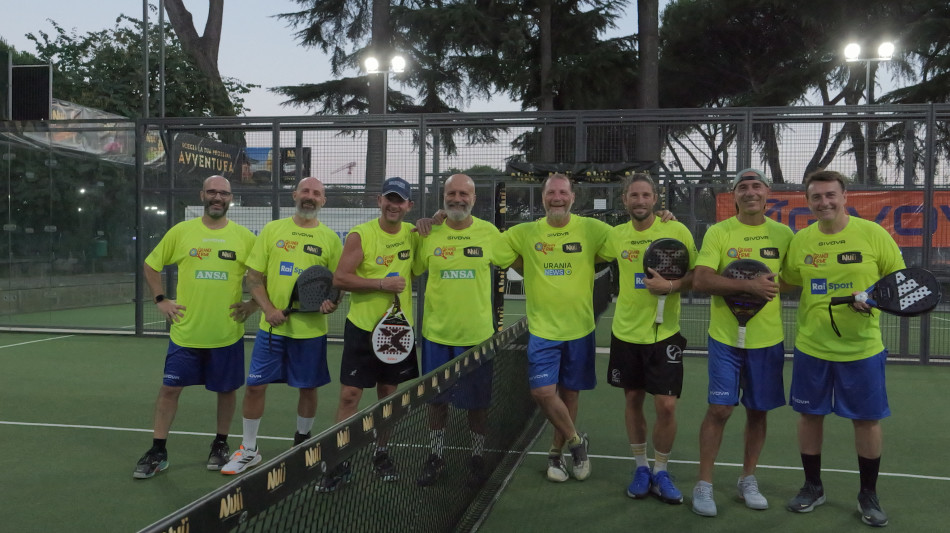  Dall'era calcetto al fenomeno Padel, il Grandi Firme c'&egrave; e d&agrave; spettacolo a Roma 
