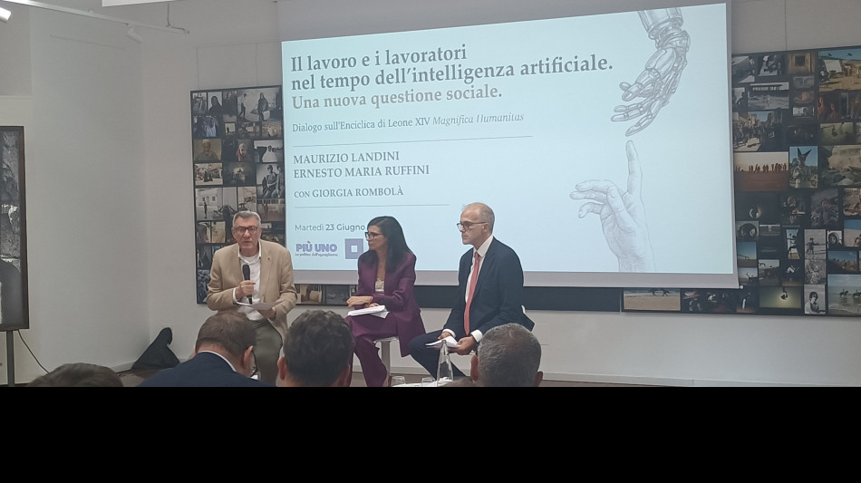  Il mondo del lavoro nell'era dell'Ia, 'sfida della tecnologia alla democrazia' 