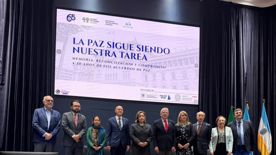  Guatemala, l'Ambasciata d'Italia celebra i 30 anni degli accordi di pace 