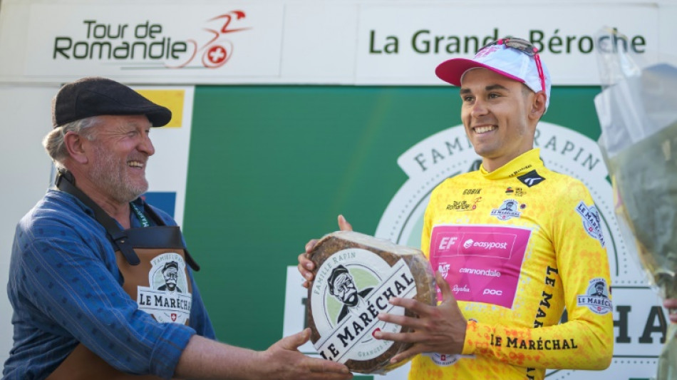  Baudin in yellow on Tour de Romandie as Fortunato takes 2nd stage 