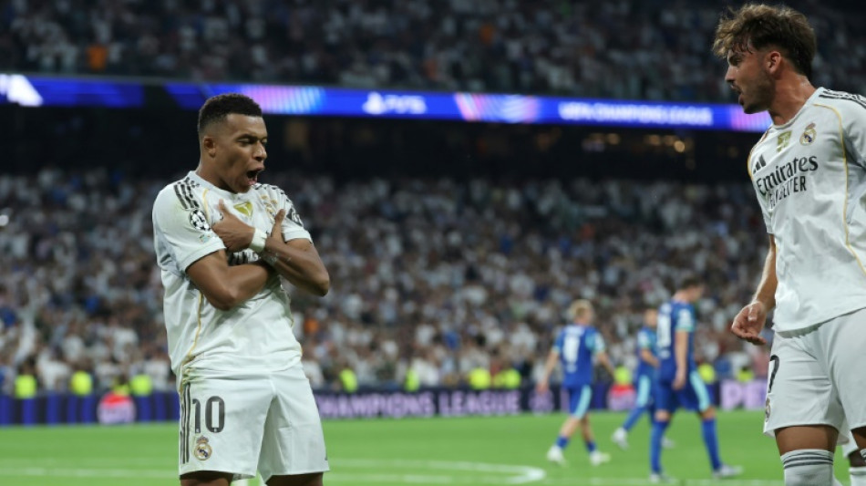  Mbappe penalty double gives Real Madrid opening win over Marseille 