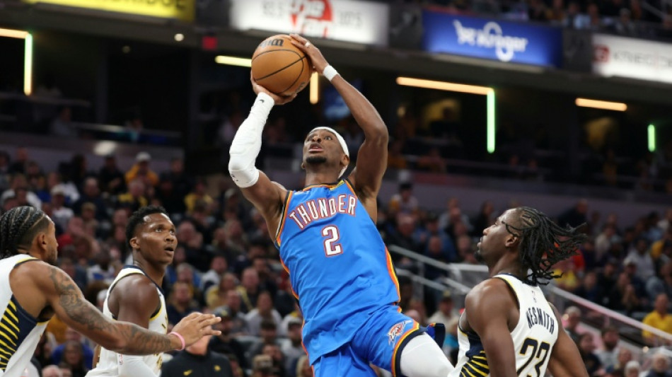 Gilgeous-Alexander hits career-high 55 in Thunder double overtime win