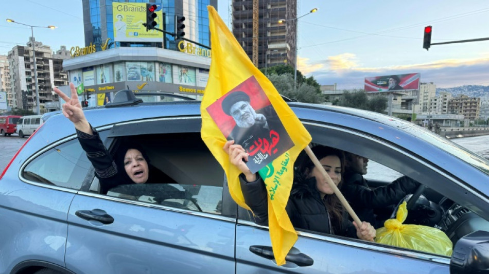 Des milliers de Libanais sur la route du retour, apr&egrave;s le cessez-le-feu entre Isra&euml;l et le Hezbollah 
