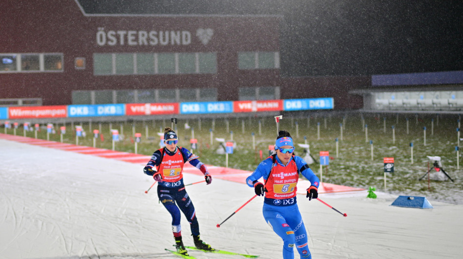 Biathlon: staffetta mista seconda in Cdm a Oestersund