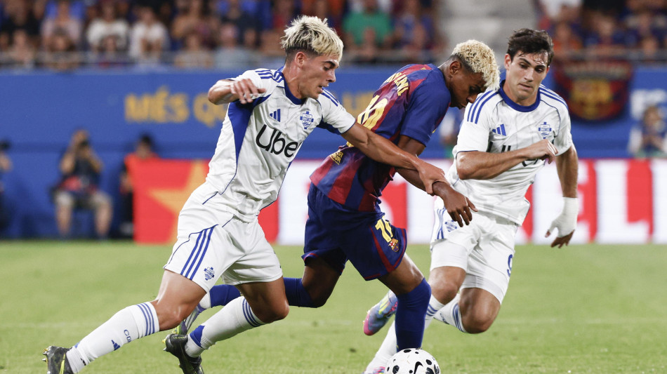  Barcellona vince Trofeo Gamper, 5-0 al Como 