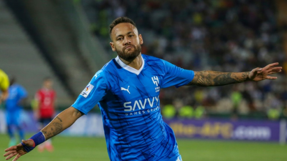 Neymar marca 1º gol pelo Al-Hilal